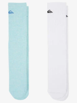 Quiksilver 2 Pack Solid - Chaussettes Pour Homme -Pas Cher Quiksilver Magasin aqyaa03292 quiksilverp bfg0 bck1