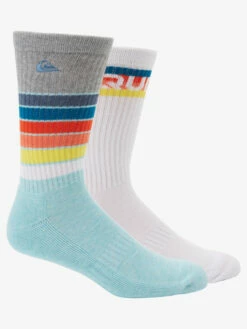 Quiksilver Swell - Chaussettes Mi-mollet [Pack De 2] Pour Homme