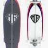 Quiksilver Mr Retro 9" - Skateboard Longboard 1 Quiksilver Mr Retro 9" - Skateboard Longboard -Pas Cher Quiksilver Magasin egl22mrsrt quiksilverp wht frt1