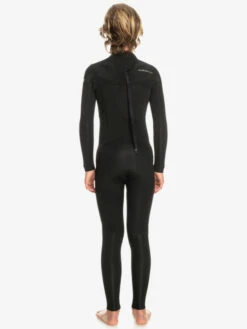Quiksilver 3/2mm Everyday Sessions - Combinaison De Surf Back Zip Pour Garçon 8-16 Ans -Pas Cher Quiksilver Magasin eqbw103098 quiksilverw kvd0 bck1