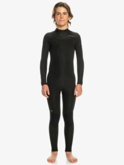 Quiksilver 3/2mm Everyday Sessions - Combinaison De Surf Back Zip Pour Garçon 8-16 Ans