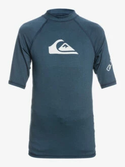 Quiksilver All Time - Lycra Manches Courtes UPF 50 Pour Garçon 8-16 Ans -Pas Cher Quiksilver Magasin eqbwr03212 quiksilverv byjh frt1
