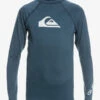 Quiksilver All Time - Lycra Manches Longues UPF 50 Pour Garçon 8-16 Ans -Pas Cher Quiksilver Magasin eqbwr03213 quiksilverv byjh frt1