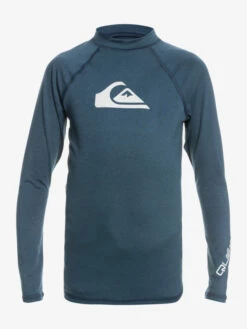 Quiksilver All Time - Lycra Manches Longues UPF 50 Pour Garçon 8-16 Ans