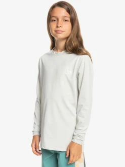 Quiksilver Heritage Heather - Surf-tee Manches Longues UPF 50 Pour Garçon 8-16 Ans -Pas Cher Quiksilver Magasin eqbwr03217 quiksilverw sfvh frt2