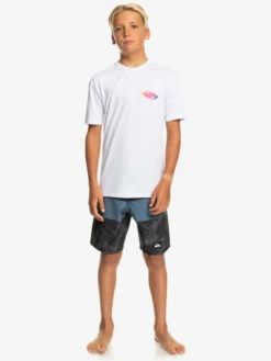 Quiksilver Radical Surf - Surf Tee UPF 50 Pour Garçon -Pas Cher Quiksilver Magasin eqbwr03229 quiksilverw wbb0 frt9