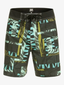 Quiksilver Blank Canvas Gregg Kaplan Scallop 18" - Boardshort Pour Homme -Pas Cher Quiksilver Magasin eqybs04794 quiksilverv kvj6 frt1