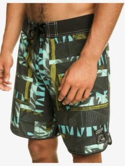 Quiksilver Blank Canvas Gregg Kaplan Scallop 18" - Boardshort Pour Homme -Pas Cher Quiksilver Magasin eqybs04794 quiksilverw kvj6 frt3