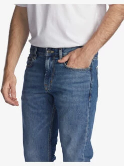 Quiksilver Modern Wave Aged - Jean Straight Fit Pour Homme -Pas Cher Quiksilver Magasin eqydp03404 quiksilverw bjqw frt3