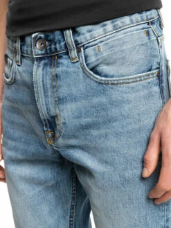 Quiksilver Modern Wave Salt Water - Jean Straight Fit Pour Homme -Pas Cher Quiksilver Magasin eqydp03409 quiksilverw bkj0 frt3