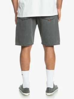 Quiksilver Baggy Short Grey - Jean Pour Homme -Pas Cher Quiksilver Magasin eqyds03105 quiksilverw kzmw bck1