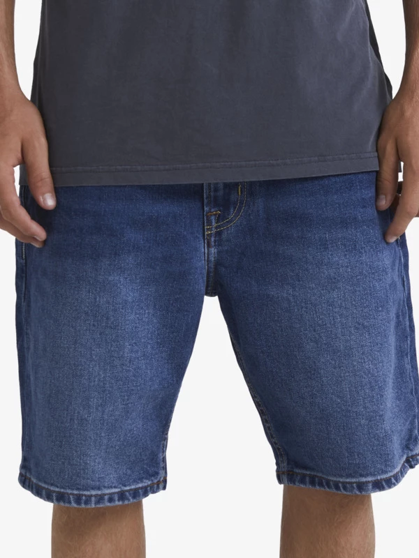 Quiksilver Aqua Cult Aged - Short En Denim Pour Homme 4 Quiksilver Aqua Cult Aged - Short En Denim Pour Homme â Image 2