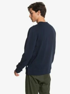 Quiksilver Essentials - Sweat Pour Homme -Pas Cher Quiksilver Magasin eqyft04082 essentialscrewterryw byj0 bck1