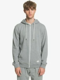 Quiksilver Essentials - Sweat à Capuche Demi-zip En Matière Biologique Pour Homme