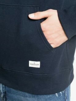 Quiksilver Essentials - Sweat à Capuche En Matière Biologique Pour Homme -Pas Cher Quiksilver Magasin eqyft04114 essentialshoodterryw byj0 frt3