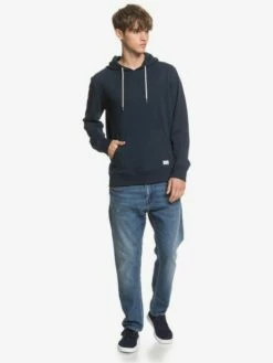 Quiksilver Essentials - Sweat à Capuche En Matière Biologique Pour Homme -Pas Cher Quiksilver Magasin eqyft04114 essentialshoodterryw byj0 frt9