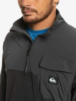Quiksilver Night Wander - Polaire Demi-zip Pour Homme -Pas Cher Quiksilver Magasin eqyft04732 quiksilverw kta0 frt3