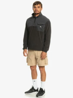 Quiksilver Night Wander - Polaire Demi-zip Pour Homme -Pas Cher Quiksilver Magasin eqyft04732 quiksilverw kta0 frt9