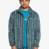 Quiksilver Clean Coasts - Polaire Zippée Pour Homme -Pas Cher Quiksilver Magasin eqyft04741 quiksilverw bsl6 frt1
