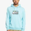 Quiksilver Retro Fade - Sweat à Capuche Pour Homme -Pas Cher Quiksilver Magasin eqyft04749 quiksilverw bgc0 frt1