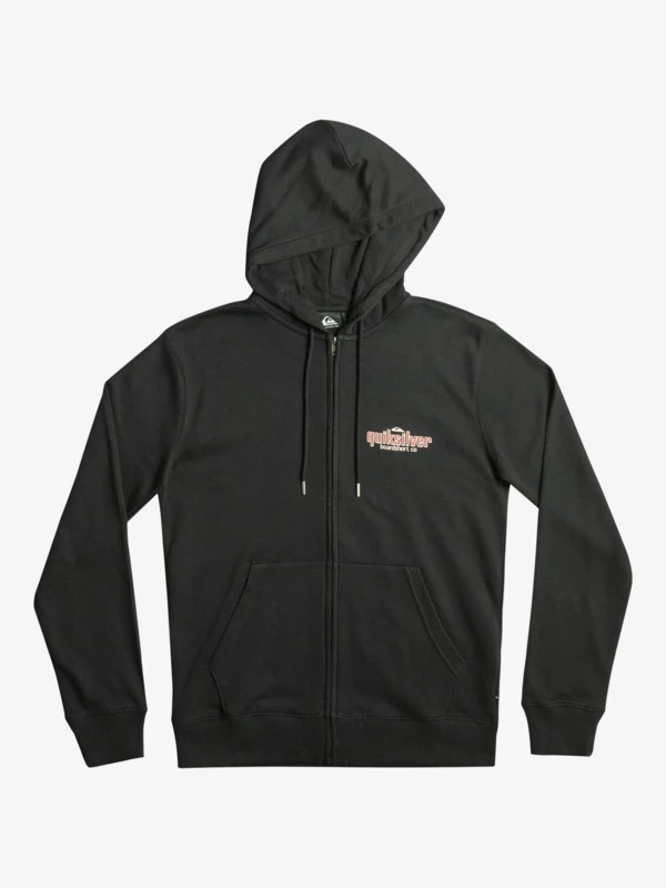 Quiksilver Quik Words - Sweat à Capuche Zippé Pour Homme 9 Quiksilver Quik Words - Sweat à Capuche Zippé Pour Homme – Image 7