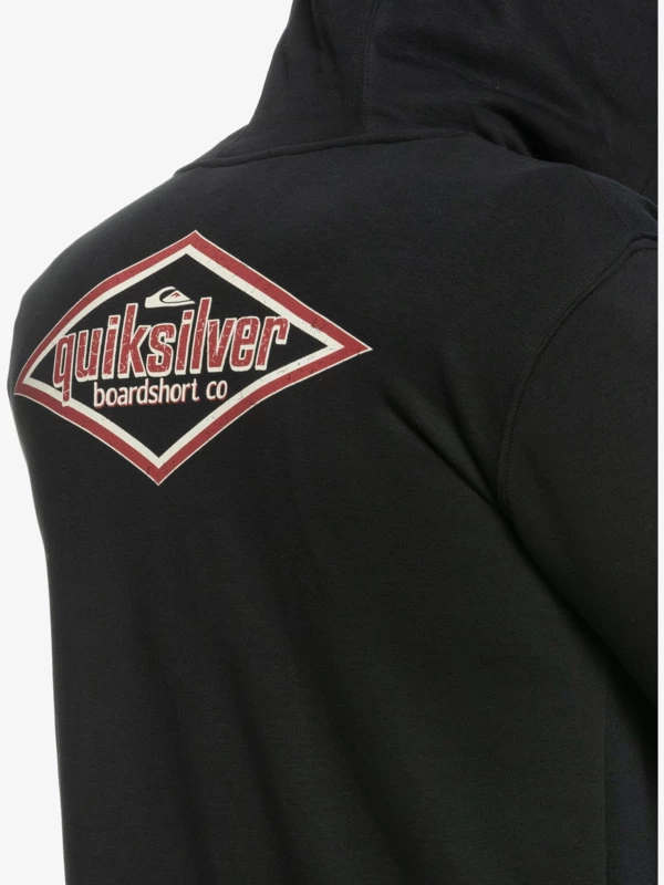Quiksilver Quik Words - Sweat à Capuche Zippé Pour Homme 8 Quiksilver Quik Words - Sweat à Capuche Zippé Pour Homme – Image 6