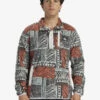 Quiksilver No Destination - Polaire Col Montant Pour Homme -Pas Cher Quiksilver Magasin eqyft04770 quiksilverw bsl6 frt1