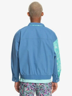 Quiksilver X Stranger Things The Hawkins 2022 - Veste Vintage Pour Homme -Pas Cher Quiksilver Magasin eqyjk03936 quiksilverw blc0 bck1