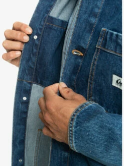 Quiksilver Legendary Worker - Veste En Denim Pour Homme -Pas Cher Quiksilver Magasin eqyjk03952 quiksilverw bygw frt4