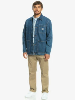 Quiksilver Legendary Worker - Veste En Denim Pour Homme -Pas Cher Quiksilver Magasin eqyjk03952 quiksilverw bygw frt9