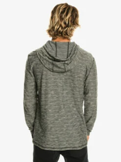 Quiksilver Kentin - T-shirt Manches Longues à Capuche Pour Homme -Pas Cher Quiksilver Magasin eqykt04282 quiksilverw bsl3 bck1