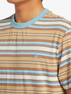 Quiksilver Geller Stripe - T-shirt Pour Homme -Pas Cher Quiksilver Magasin eqykt04286 quiksilverw thy3 frt3