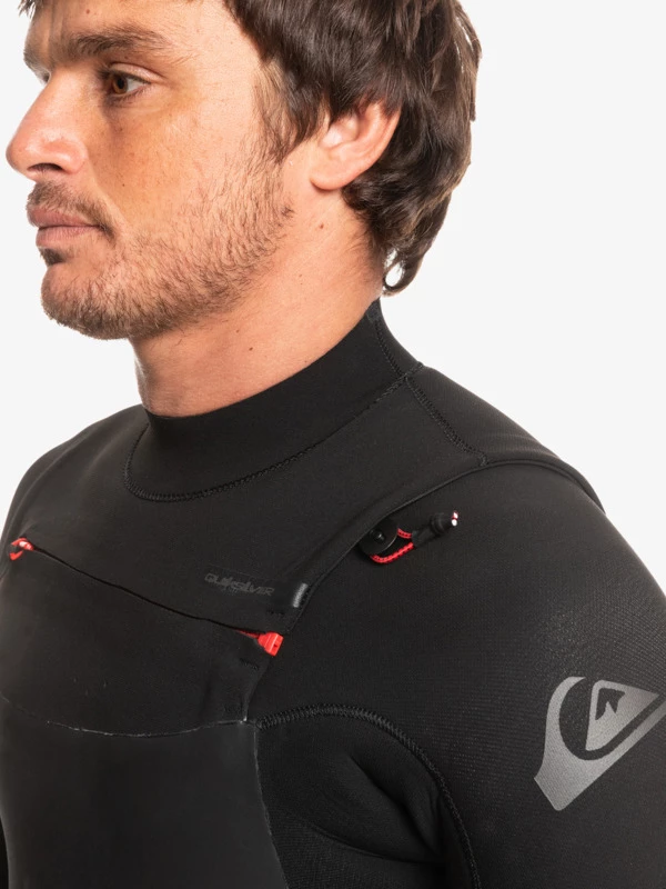 Quiksilver 5/4/3mm Marathon Sessions - Combinaison De Surf Zip Poitrine Pour Homme 6 Quiksilver 5/4/3mm Marathon Sessions - Combinaison De Surf Zip Poitrine Pour Homme – Image 4