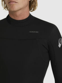 Quiksilver 3/2mm Everyday Sessions - Haut En Néoprène Back Zip Pour Homme -Pas Cher Quiksilver Magasin eqyw103181 quiksilverw kvd0 dtl1