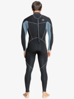 Quiksilver 4/3mm Capsule Saturn - Combinaison Back Zip Pour Homme -Pas Cher Quiksilver Magasin eqyw103185 quiksilverw blm0 bck1