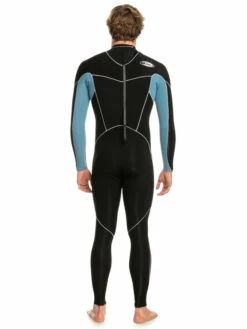 Quiksilver 3/2mm Capsule Saturn - Combinaison Back Zip Pour Homme -Pas Cher Quiksilver Magasin eqyw103186 quiksilverw blm0 bck1