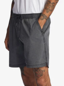 Quiksilver Taxer 17" - Short Taille élastique Pour Homme -Pas Cher Quiksilver Magasin eqyws03610 quiksilverw kvj0 frt3