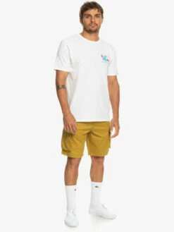 Quiksilver Relaxed - Short Cargo Pour Homme -Pas Cher Quiksilver Magasin eqyws03771 quiksilverw gmn0 frt9