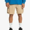 Quiksilver Run Ashore - Short Cargo Pour Homme -Pas Cher Quiksilver Magasin eqyws03822 quiksilverw ckk0 frt1