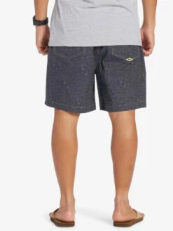 Quiksilver Saturn Taxer 18" - Short Taille élastique Pour Homme -Pas Cher Quiksilver Magasin eqyws03844 quiksilverw kta6 bck1