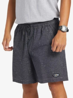 Quiksilver Saturn Taxer 18" - Short Taille élastique Pour Homme -Pas Cher Quiksilver Magasin eqyws03844 quiksilverw kta6 frt3