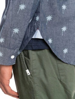 Quiksilver Palms Emea 2022 - Chemise Manches Longues Pour Homme -Pas Cher Quiksilver Magasin eqywt04422 quiksilverw byj6 frt4