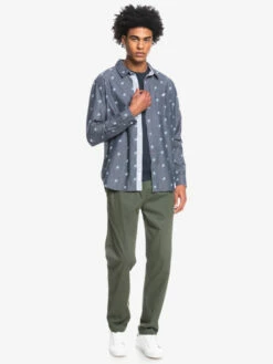 Quiksilver Palms Emea 2022 - Chemise Manches Longues Pour Homme -Pas Cher Quiksilver Magasin eqywt04422 quiksilverw byj6 frt9