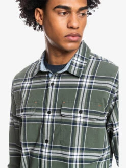 Quiksilver Kirkham 2022 - Chemise Manches Longues Pour Homme -Pas Cher Quiksilver Magasin eqywt04424 quiksilverw cqy1 frt3