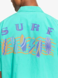 Quiksilver X Stranger Things The Mike 2022 - Chemise à Manches Courtes Pour Homme -Pas Cher Quiksilver Magasin eqywt04452 quiksilverw gmj0 bck2