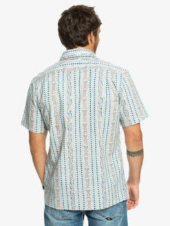 Quiksilver Tracks - Chemise Manches Courtes Pour Homme -Pas Cher Quiksilver Magasin eqywt04463 quiksilverw sfv6 bck1