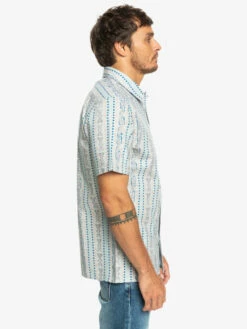 Quiksilver Tracks - Chemise Manches Courtes Pour Homme -Pas Cher Quiksilver Magasin eqywt04463 quiksilverw sfv6 frt3