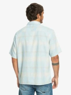 Quiksilver Shadow Light Check - Chemise Manches Courtes Pour Homme -Pas Cher Quiksilver Magasin eqywt04467 quiksilverw bfy1 bck1