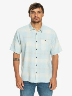 Quiksilver Shadow Light Check - Chemise Manches Courtes Pour Homme
