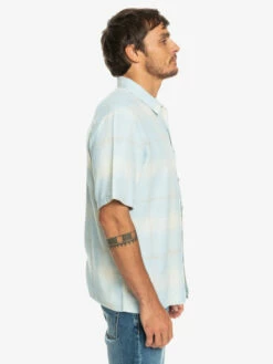 Quiksilver Shadow Light Check - Chemise Manches Courtes Pour Homme -Pas Cher Quiksilver Magasin eqywt04467 quiksilverw bfy1 frt3